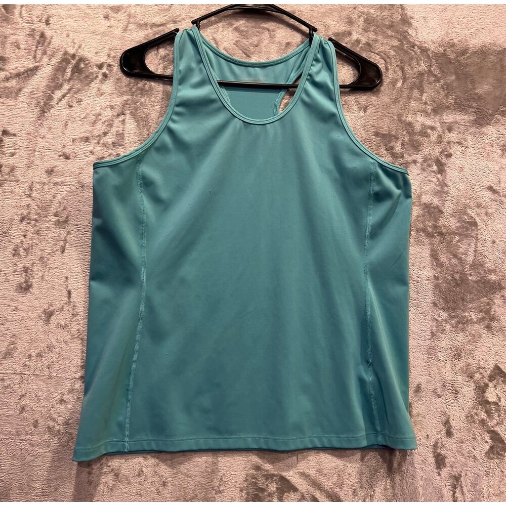 Real Comfort by Chadwick’s Women’s Tank Top Size Large Racerback Workout Snagged